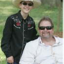 Issac Moore and Don Rigsby looking too cool at Back 40 Bluegrass (9/12) - photo by Brian Dietz