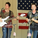 Carl White and Darrel Webb at Bean Blossom (June 2012) - photo by Valerie Gabehart