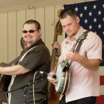 Junior Sisk and Jason Davis at Bean Blossom (June 2012) - photo by Valerie Gabehart