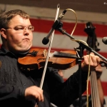 John Rigsby with Ralph Stanley II at Bean Blossom 2012 - photo © MaryE Yeomans