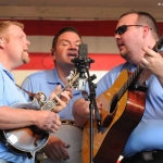 Joe Mullins and the Radio Ramblers at Bean Blossom 2012 - photo © MaryE Yeomans