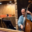 Todd Phillips tracks with Bill Evans - photo by Mike Melynk