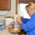 Step 3: add flour