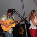 Larry Keel & Natural Bridge at Catawba Farm Fest (August 2012) - photo by Teresa Gereaux