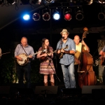 Vince Gill Bluegrass Band with Sarah Jarosz at the Lewis Ginter Botanical Garden in Richmond, VA (June 2012) - photo © Dean Hoffmeyer
