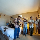 Hotel room jam at IBMA 2011 - photo by Mike Mulligan