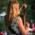 Nora Jane Struthers at Bluegrass On The Grass (July 14, 2012) - photo by Frank Baker