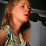 Nora Jane Struthers at Bluegrass On The Grass (July 14, 2012) - photo by Frank Baker