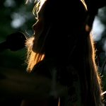 Nora Jane Struthers at Bluegrass On The Grass (July 14, 2012) - photo by Frank Baker