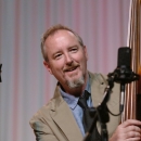 Tim Surrett with Balsam Range at the Papertown CD release concert (8/10/12) - photo © Roy Swann