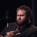 Darren Nicholson with Balsam Range at the Papertown CD release concert (8/10/12) - photo © Roy Swann