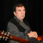 Larry Cordle at Pickin' For Phil in Bristol, TN (4/1/12) - photo by Valerie Gabehart