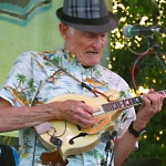 Jesse McReynolds at ROMP 2012 - photo by Woody Edwards