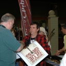Larry Cordle signing autographs at the 2011 Fan Fest - photo © Roy Swann