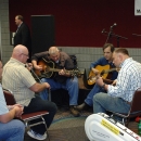 Jamming with David Peterson at the 2011 Fan Fest - photo © Roy Swann
