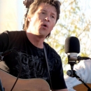 Ronnie Bowman with Travelin' McCourys at Cumberland Park (9/23/12) - photo by Woody Edwards