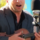 Jason Carter with Travelin' McCourys at Cumberland Park (9/23/12) - photo by Woody Edwards
