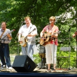 Jim and Valerie Gabehart perform at the 2012 Vandalia Gathering - photo by Sandy Green