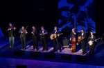 Dailey & Vincent performing on the 2011 IBMA Awards show, with guests Aubrey Haynie and Andy Leftwich on fiddle - photo © Roy Swann Dailey & Vincent performing on the 2011 IBMA Awards show, with guests Aubrey Haynie and Andy Leftwich on fiddle - photo © Roy Swann