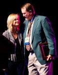 Geoff Stelling with his Distinguished Achievement Award at IBMA 2011 - photo © Dean Hoffmeyer Geoff Stelling with his Distinguished Achievement Award at IBMA 2011 - photo © Dean Hoffmeyer