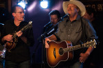 Adam Steffey with Alan Jackson at The Station Inn (August 27, 2013) - photo by Collin Peterson