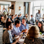 Dinner crowd at Alabama Social in Copenhagen