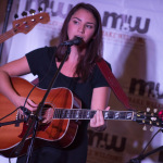 Christine Smedley showcasing at World of Bluegrass 2015 - photo © Todd Powers