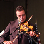 Jason Barie with The Radio Ramblers at the 2016 Doyle Lawson & Quicksilver Bluegrass Festival - photo © Laura Tate Photography