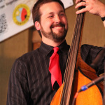 Zak McLamb with the Malpass Brothers at the 2016 Doyle Lawson & Quicksilver Bluegrass Festival - photo © Laura Tate Photography