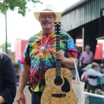 Autograph hound at the 2016 Doyle Lawson & Quicksilver Bluegrass Festival - photo © Laura Tate Photography