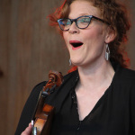 Becky Buller at the May 2016 Gettysburg Bluegrass Festival - photo by Frank Baker