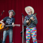 Steve Poltz and Joe Craven at DelFest 2016 - photo © Gina Elliott Proulx