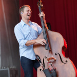 Travis Book with Infamous Stringdusters at DelFest 2016 - photo © Gina Elliott Proulx