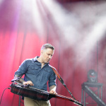 And Hall with Infamous Stringdusters at DelFest 2016 - photo © Gina Elliott Proulx