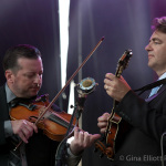 Jason Carter and Ronnie McCoury with The Del McCoury Band at DelFest 2016 - photo © Gina Elliott Proulx