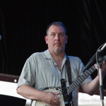 Scott Vestal intimidates the photographer at DelFest 2016 - photo © Gina Elliott Proulx
