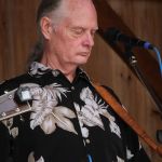Mark Clifton with The Country Gentlemen Tribute Band at the Gettysburg Bluegrass Festival, August 2016 - photo by Frank Baker
