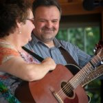 Dale Ann Bradley and Steve Gulley at Gettysburg (August 2012) - photo by Frank Baker