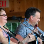 Dale Ann Bradley and Steve Gulley at Gettysburg (August 2012) - photo by Frank Baker