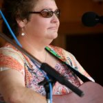 Dale Ann Bradley at Gettysburg (August 2012) - photo by Frank Baker