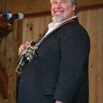 Jeff Parker with Dailey & Vincent at Gettysburg (August 2012) - photo by Frank Baker