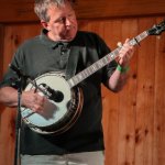 Tom Adams sitting in with Blue Highway at the 2013 August Gettysburg Bluegrass Festival - photo © Frank Baker