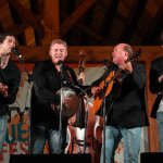 Audie Blaylock and Redline at the 2013 August Gettysburg Bluegrass Festival - photo © Frank Baker