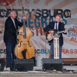 im Gaudet and the Railroad Boys at the August 2013 Gettysburg Bluegrass Festival - photo by Frank Baker