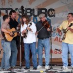 Nothin Fancy at the August 2013 Gettysburg Bluegrass Festival - photo by Frank Baker