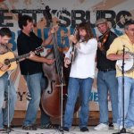 Nothin Fancy at the August 2013 Gettysburg Bluegrass Festival - photo by Frank Baker