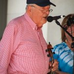 Fletcher Bright with The Dismembered Tennesseans at Bluegrass on the Grass (7/12/14) - photo by Frank Baker