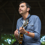 Mike Guggino with Steep Canyon Rangers at the 2014 Northwest String Summit - photo © Todd Powers