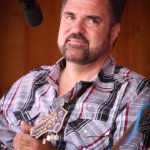 Steve Thomas at the Gettysburg Bluegrass Festival (August 2014) - photo by Frank Baker