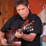 Mark Newton at the Gettysburg Bluegrass Festival (August 2014) - photo by Frank Baker